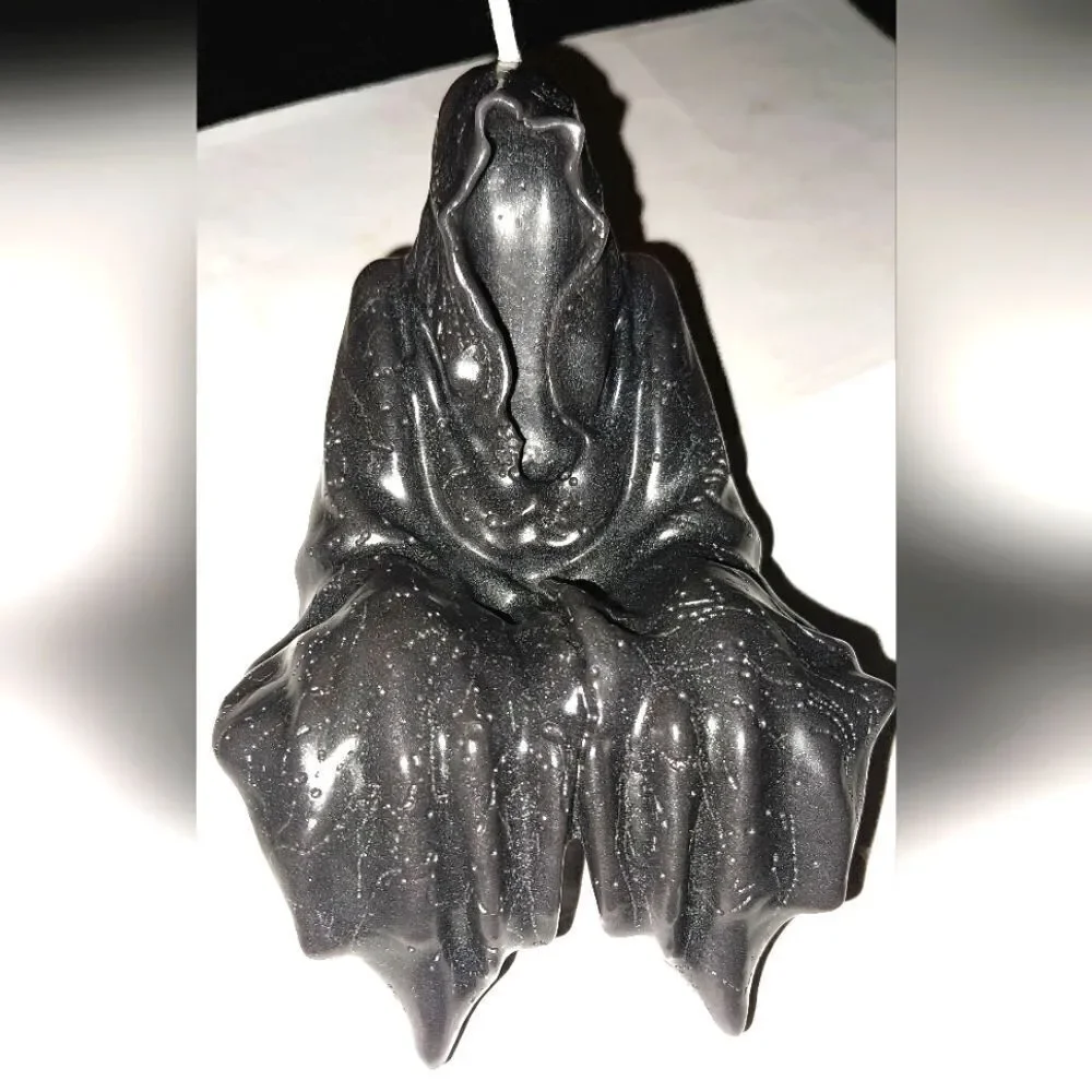 Hand crafted limited edition Grim reaper candle